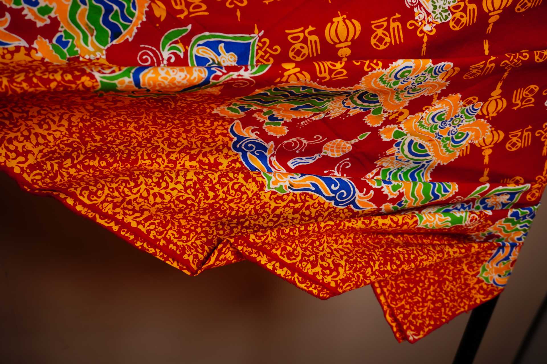 Batik Tiongkok Topeng Malangan